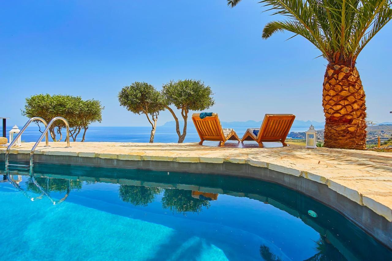 Villa Brezza Marina - Scopello-Villas สโกเปลโล ภายนอก รูปภาพ