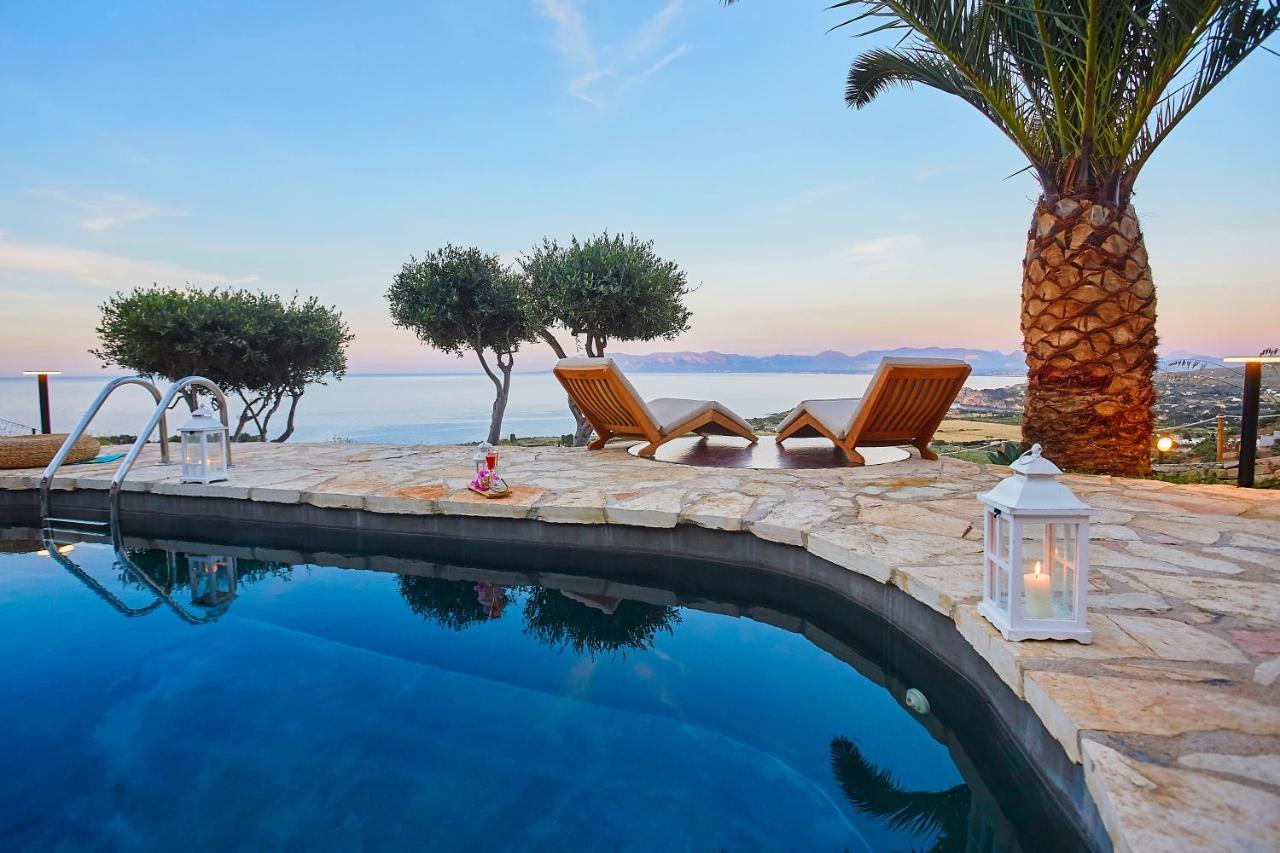 Villa Brezza Marina - Scopello-Villas สโกเปลโล ภายนอก รูปภาพ