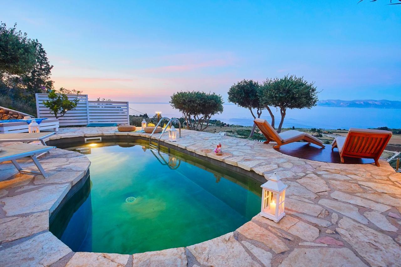 Villa Brezza Marina - Scopello-Villas สโกเปลโล ภายนอก รูปภาพ