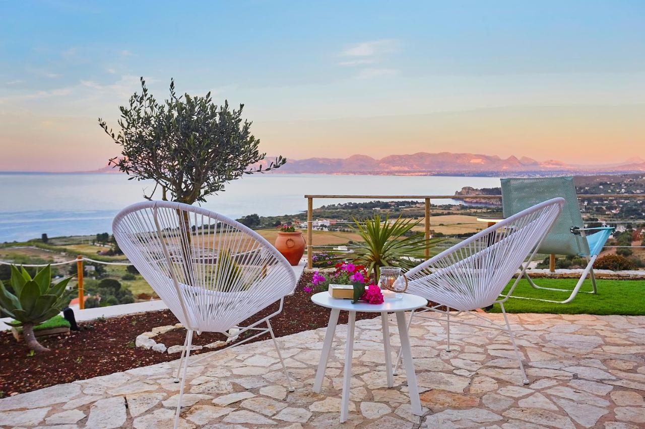 Villa Brezza Marina - Scopello-Villas สโกเปลโล ภายนอก รูปภาพ