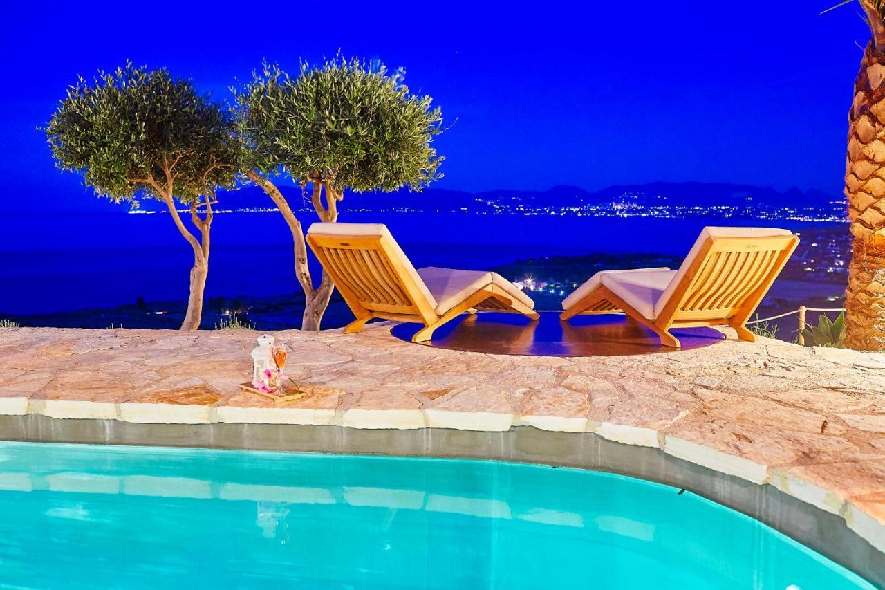 Villa Brezza Marina - Scopello-Villas สโกเปลโล ภายนอก รูปภาพ