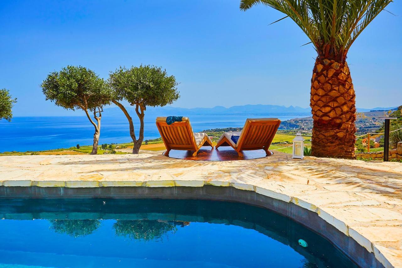 Villa Brezza Marina - Scopello-Villas สโกเปลโล ภายนอก รูปภาพ