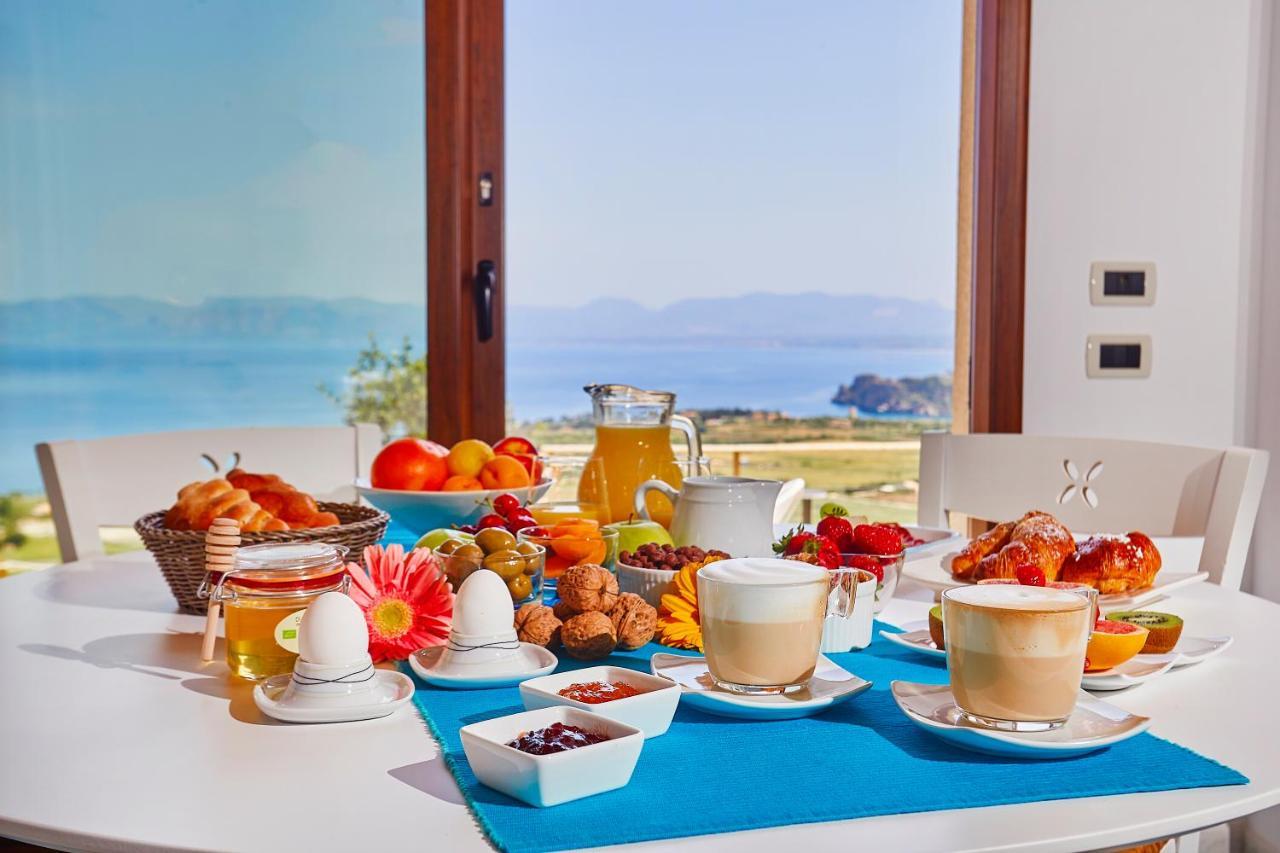 Villa Brezza Marina - Scopello-Villas สโกเปลโล ภายนอก รูปภาพ