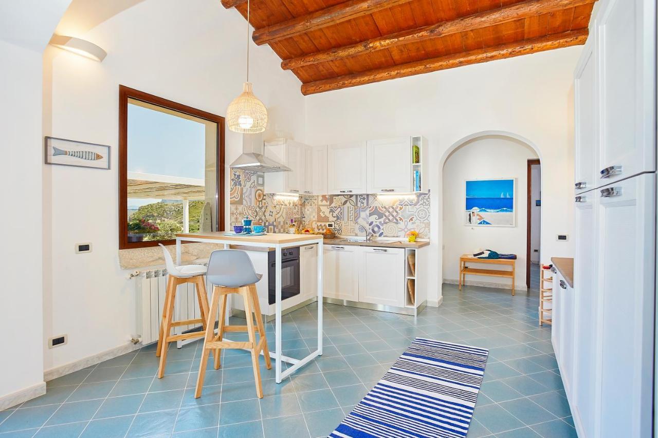 Villa Brezza Marina - Scopello-Villas สโกเปลโล ภายนอก รูปภาพ