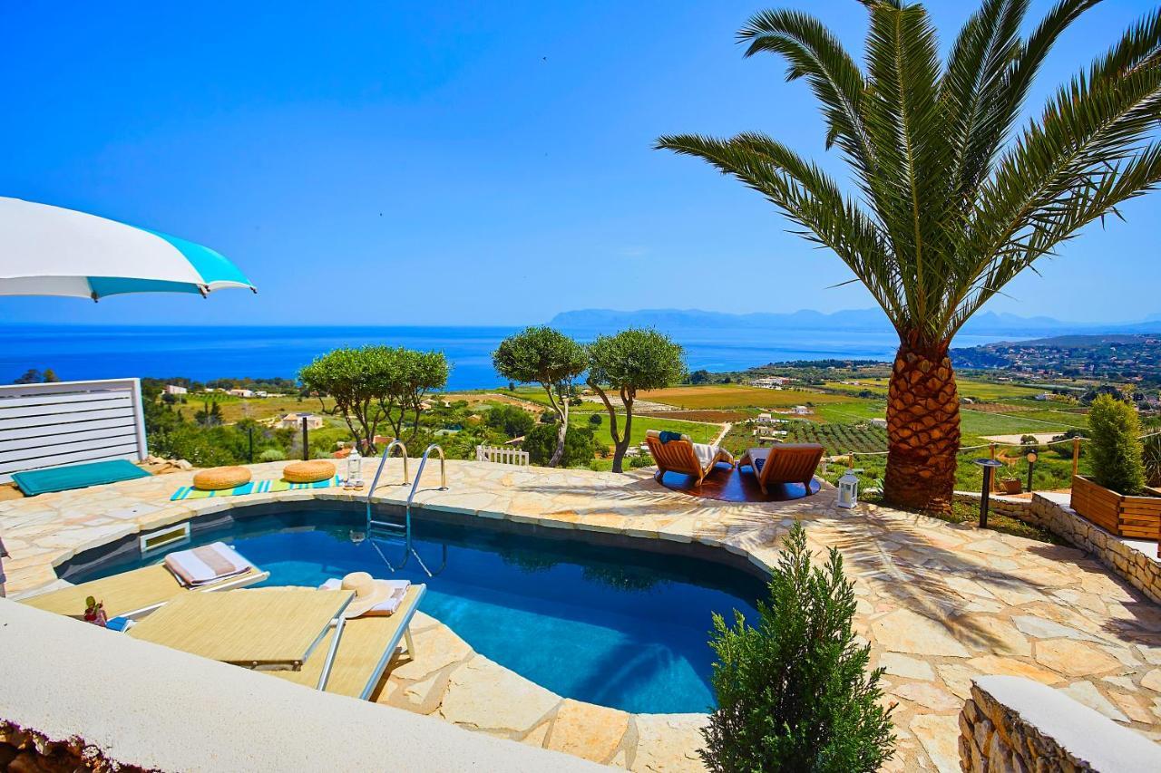 Villa Brezza Marina - Scopello-Villas สโกเปลโล ภายนอก รูปภาพ