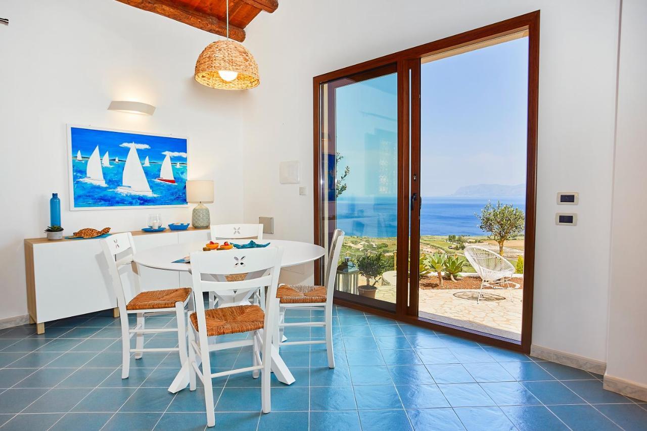 Villa Brezza Marina - Scopello-Villas สโกเปลโล ภายนอก รูปภาพ