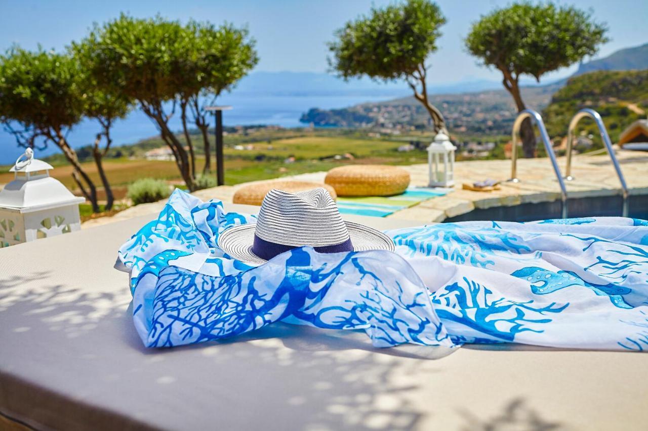 Villa Brezza Marina - Scopello-Villas สโกเปลโล ภายนอก รูปภาพ
