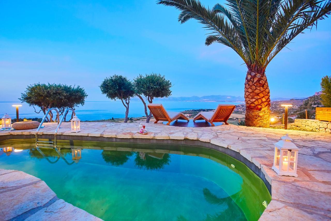 Villa Brezza Marina - Scopello-Villas สโกเปลโล ภายนอก รูปภาพ